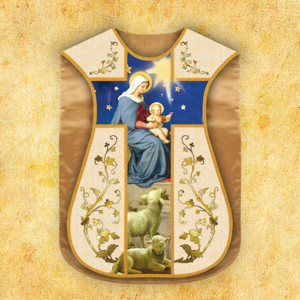 Nativity Roman Fiddleback Chasuble