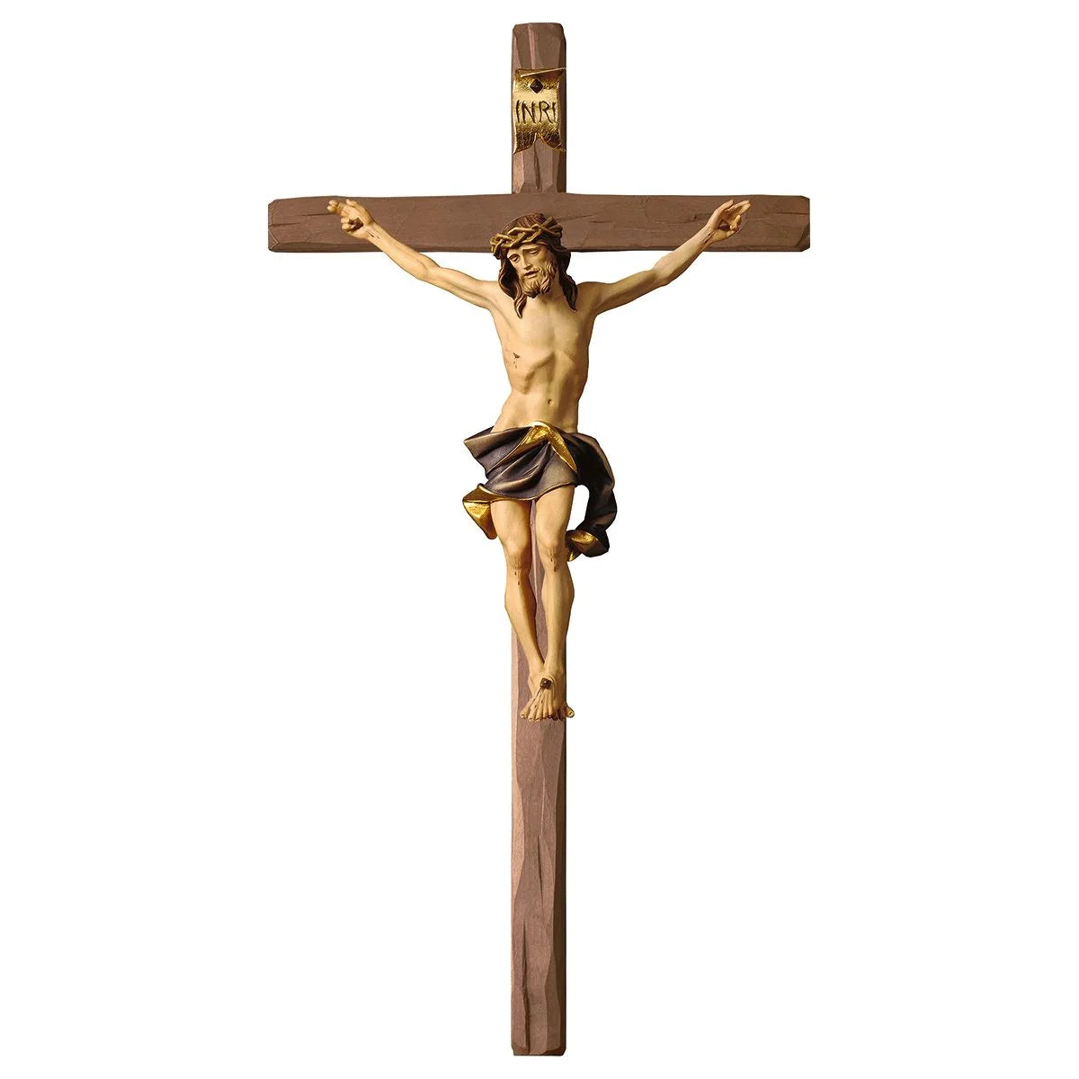 Nazarean Straight Crucifix | Multiple Sizes & Colors