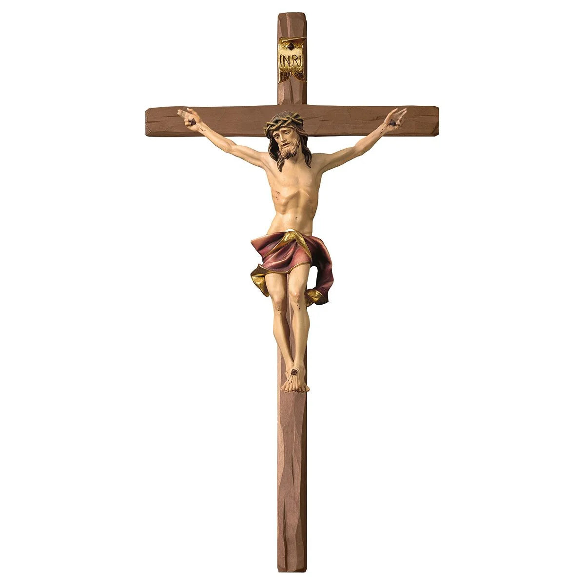 Nazarean Straight Crucifix | Multiple Sizes & Colors
