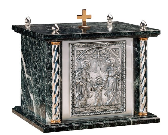 #4101 Holy Family Marble Tabernacle | Multiple Finishes Available