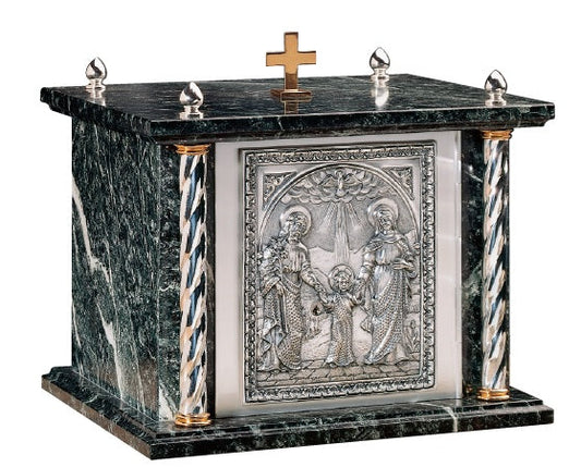 #4101 Holy Family Marble Tabernacle | Multiple Finishes Available