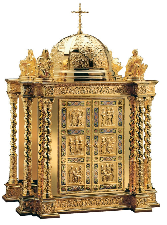 #4112 "Baroque" Tabernacle | Multiple Finishes Available