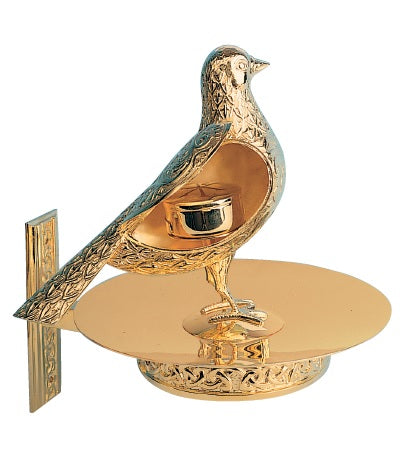 #4132 "Holy Spirit" Dove Tabernacle | 24K Gold-Plated