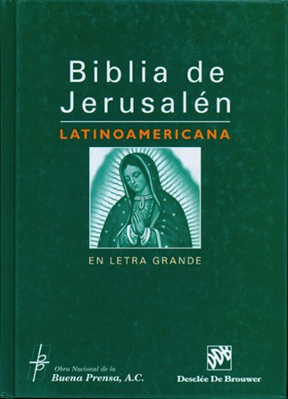 Biblia De Jerusalén Latinoamericana En Letra Grande