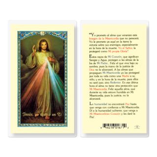 Nuestra Senora de la Misericordia Holy Card