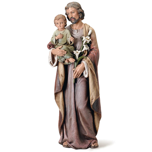 37" St. Joseph and Child Joseph's Studio Statue | Renaissance Collection