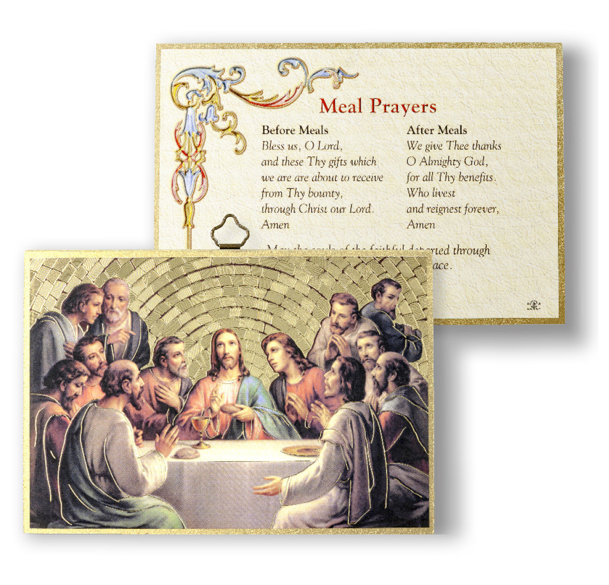 4" x 6" Gold Foil Mosaic Plaque - Fratelli Bonella