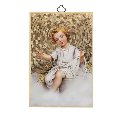 4" x 6" Gold Foil Mosaic Plaque - Fratelli Bonella