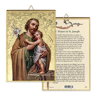 4" x 6" Gold Foil Mosaic Plaque - Fratelli Bonella