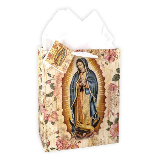 Our Lady of Guadalupe Gift Bag with Tissue | Multiple Sizes