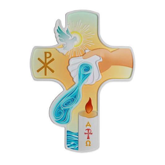 Resin Baptism Cross