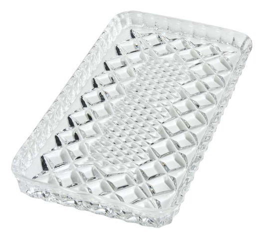 5" x 7-1/2" Cruet Tray | Crystal