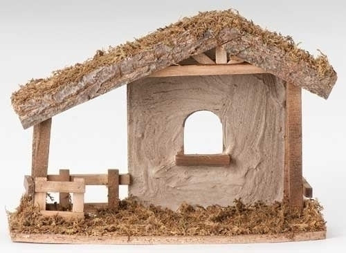 10.5" Stable for 5" Scale Fontanini Nativity Figures
