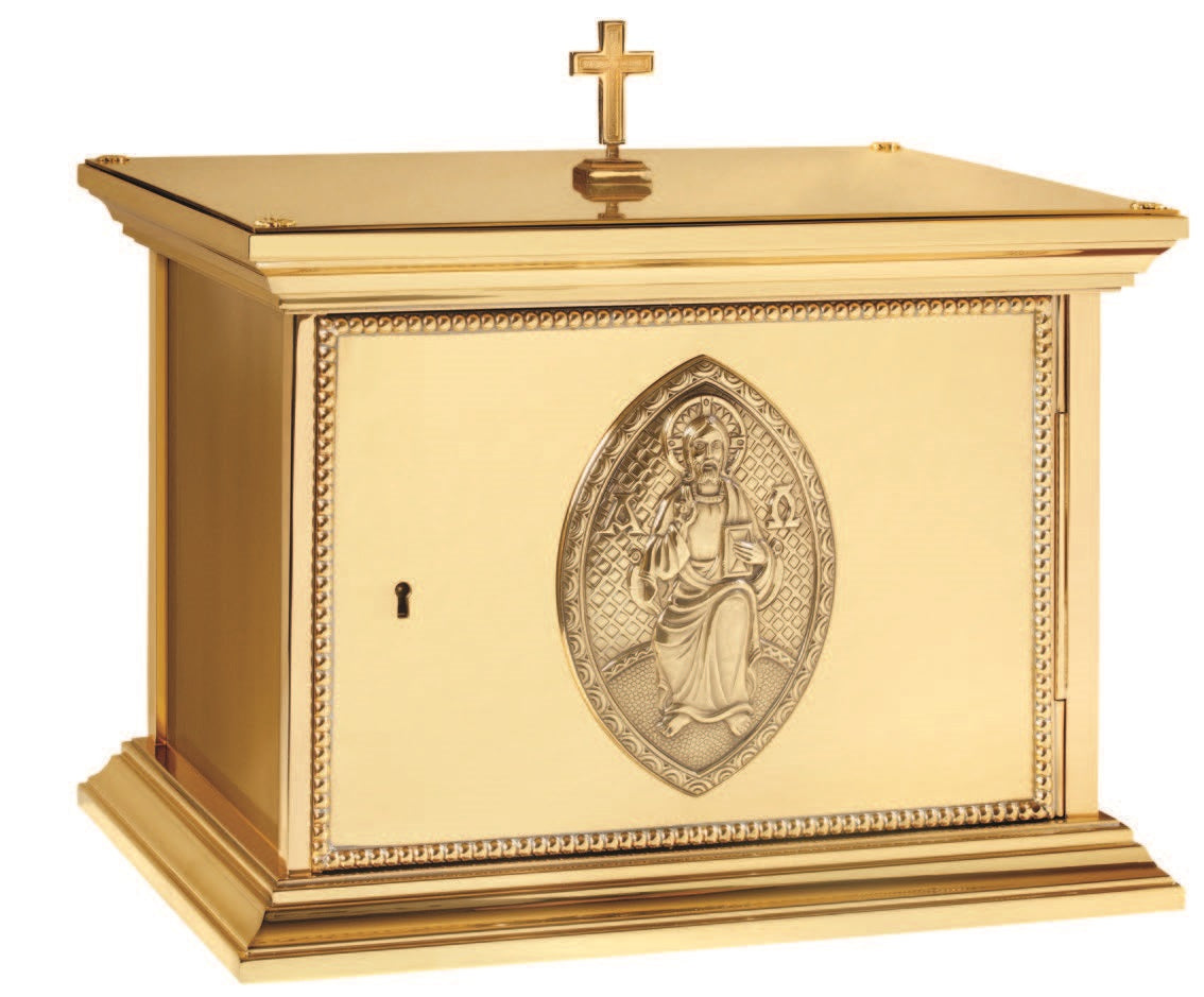 #5577 Christ Pantocrator Tabernacle | Multiple Finishes Available