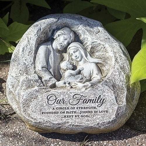 Holy Family Garden Stone