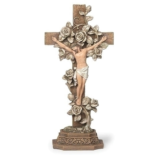 Crucifix with Roses