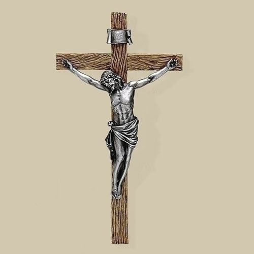 Antique Silver Crucifix