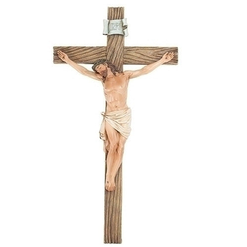 21" Wall Crucifix | Resin