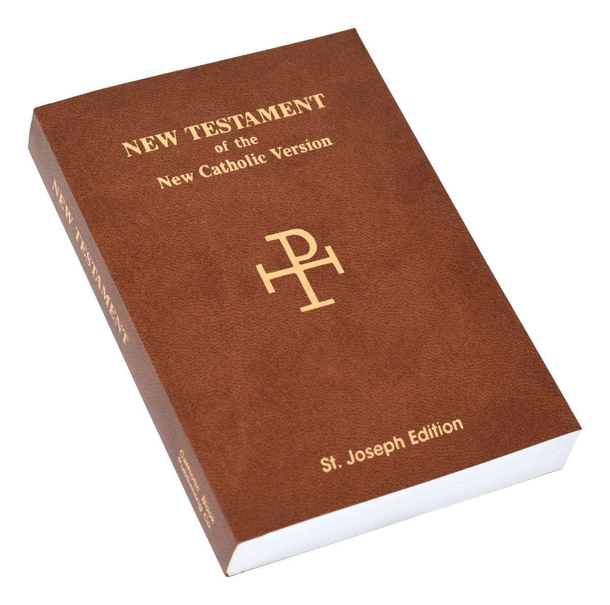 St. Joseph New Catholic Version New Testament | Brown | Vest Pocket Edition