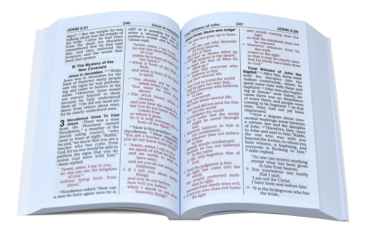St. Joseph New Catholic Version New Testament | Brown | Vest Pocket Edition