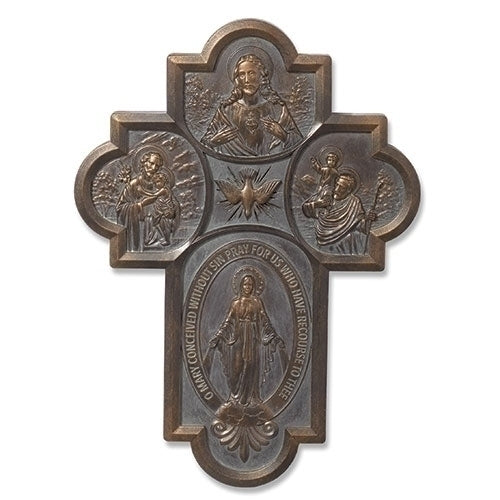 4-Way Medal Wall Cross
