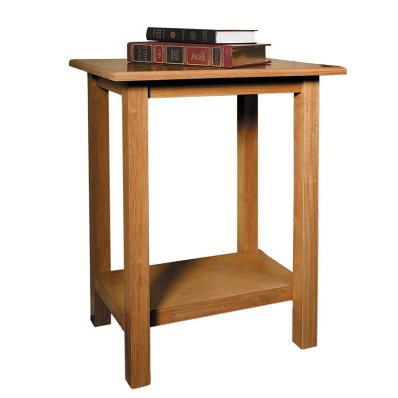 Credence Table | Light Maple Finish