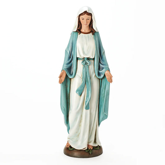 18" Our Lady of Grace Figure - Renaissance Collection