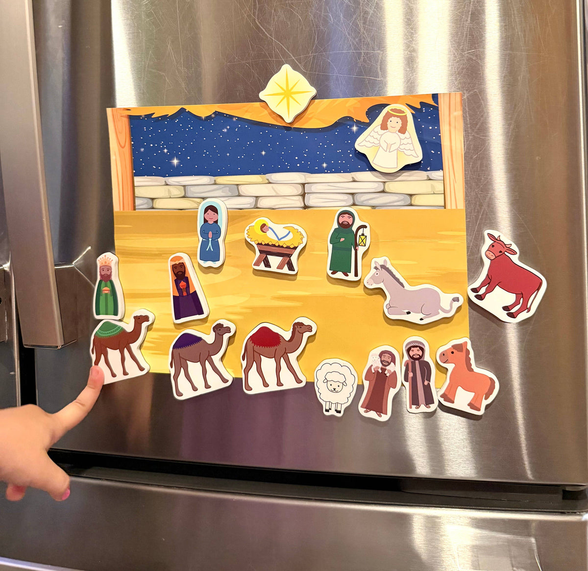 Nativity Magnet Set