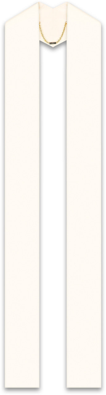 Assisi Plain Overlay Stole | 100% Polyester | All Colors