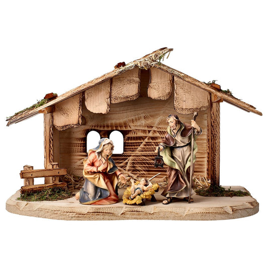 5-Piece Ulrich "Dolomites Stable" Nativity | Multiple Sizes