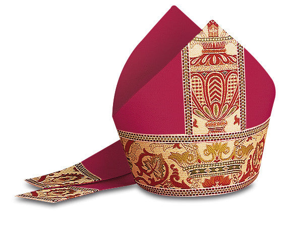 #2749 Regina Coronation Mitre | Poly/Viscose | All Colors