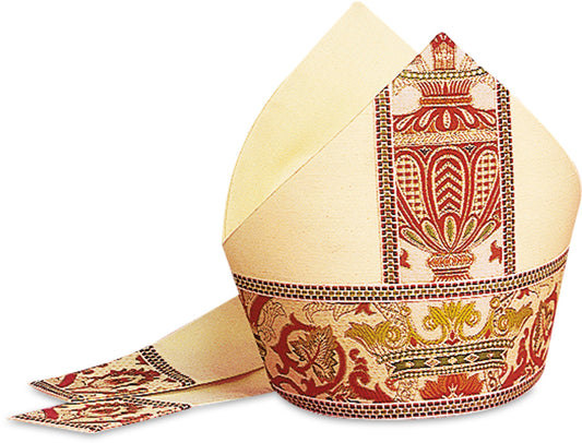 #2749 Regina Coronation Mitre | Poly/Viscose | All Colors