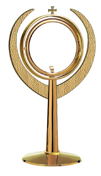 #7300 Ostensoria Monstrance | 24K Gold-Plated | Handmade In Spain