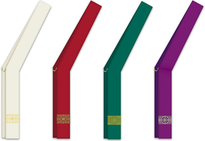 Assisi Deacon Stole with Woven Orphrey | All Colors