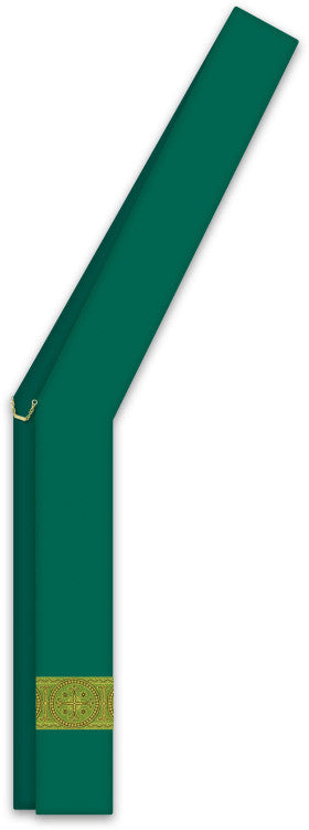 Assisi Deacon Stole with Woven Orphrey | All Colors