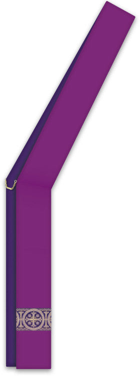 Assisi Deacon Stole with Woven Orphrey | All Colors