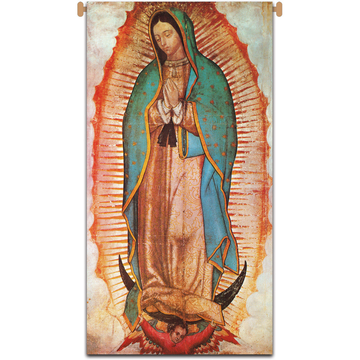 #7526 Large Our Lady of Guadalupe Church Banner