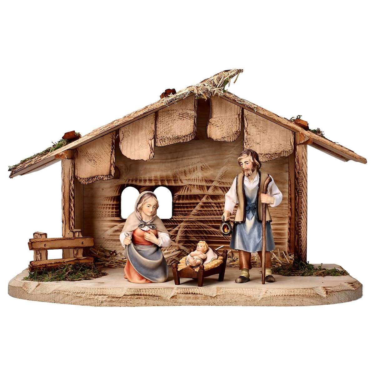5-Piece Shepherd's Nativity Set | Multiple Sizes