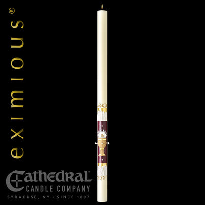 The Twelve Apostles™ eximious® Paschal Candle | 51% Beeswax | All Sizes