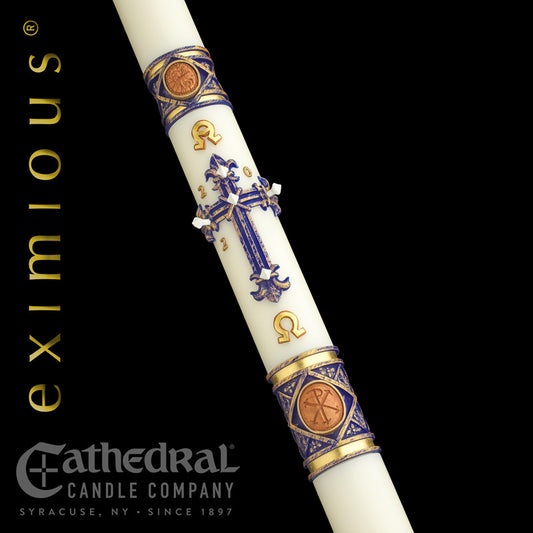 Lilium™ eximious® Paschal Candle | 51% Beeswax | All Sizes