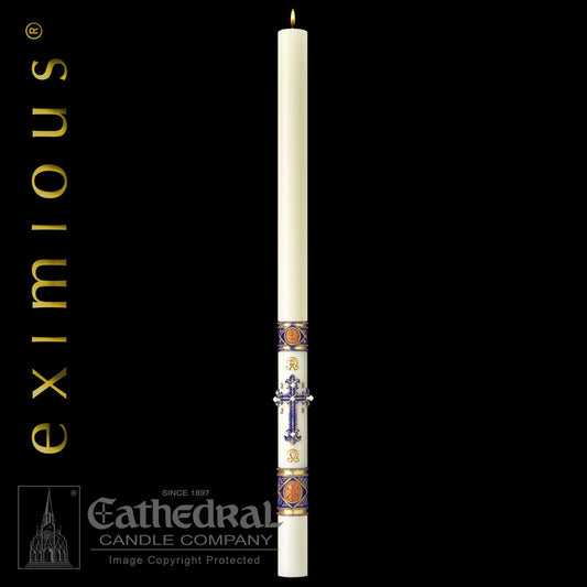 Lilium™ eximious® Paschal Candle | 51% Beeswax | All Sizes