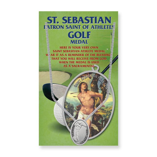 Oval Saint Sebastian Men's Golf Medal