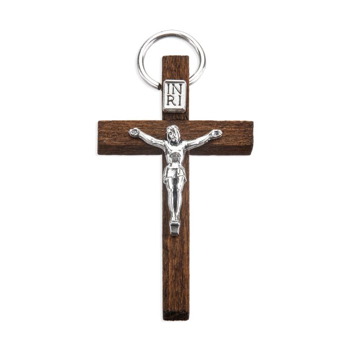 Wood Crucifix 1.25"-1.5"