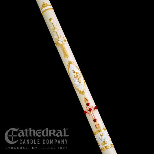 Ornamented Classic Paschal Candle
