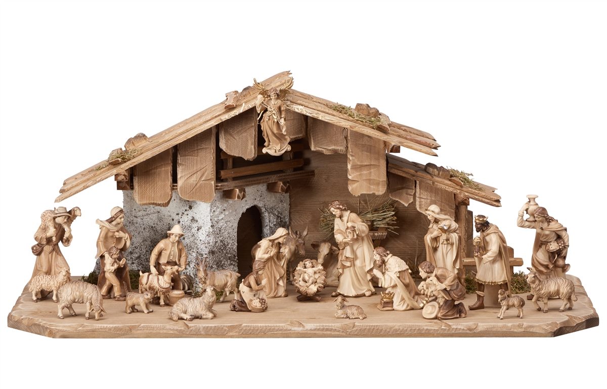 24-Piece Kostner Nativity Set | Multiple Sizes & Finishes