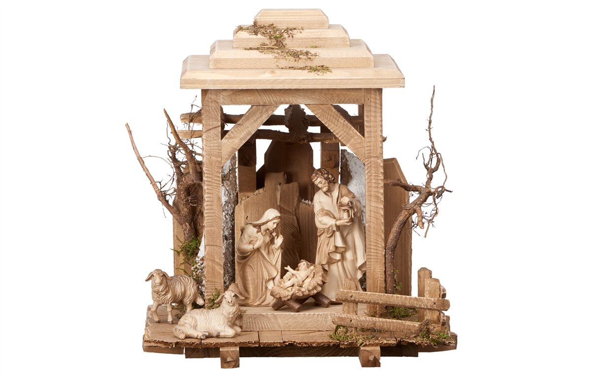 7-Piece Kostner Lantern Nativity Set | Multiple Sizes & Finishes