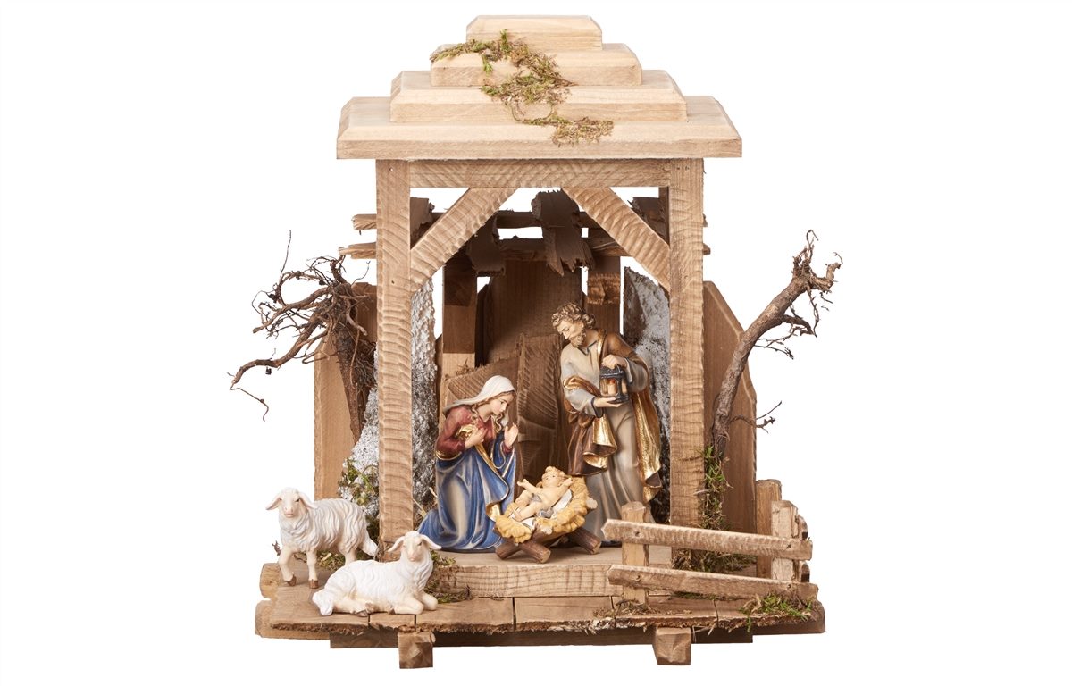 7-Piece Kostner Lantern Nativity Set | Multiple Sizes & Finishes