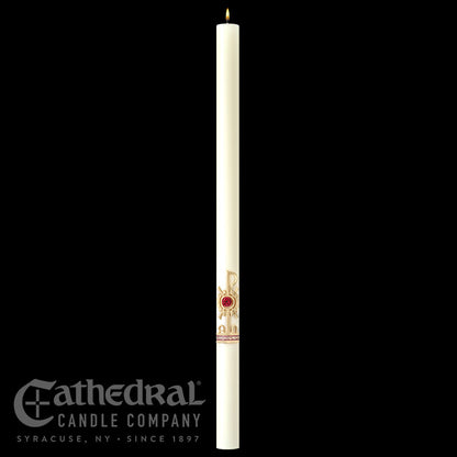 Holy Trinity SCULPTWAX Paschal Candle