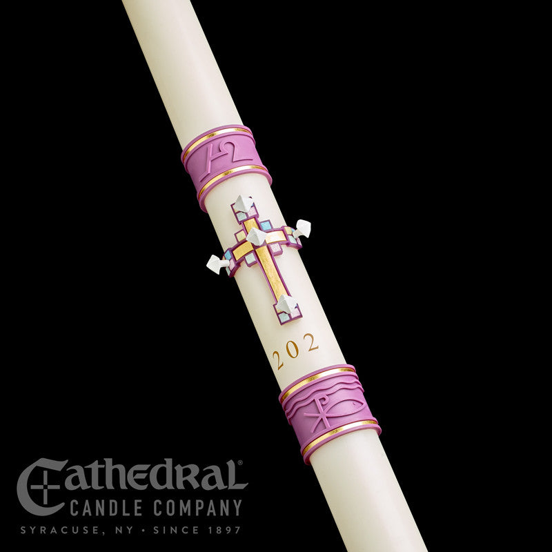Jubilation SCULPTWAX Paschal Candle