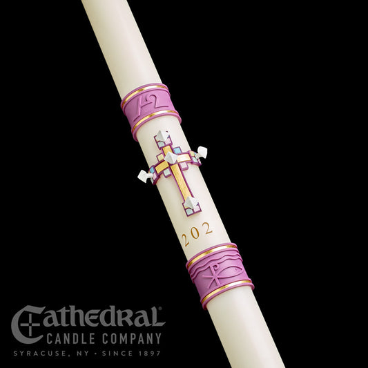 Jubilation SCULPTWAX Paschal Candle